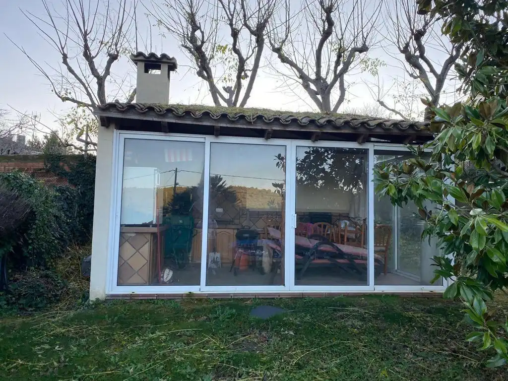 Vista exterior de Casa o xalet en venda en Olèrdola amb Calefacció, Jardí privat i Terrassa