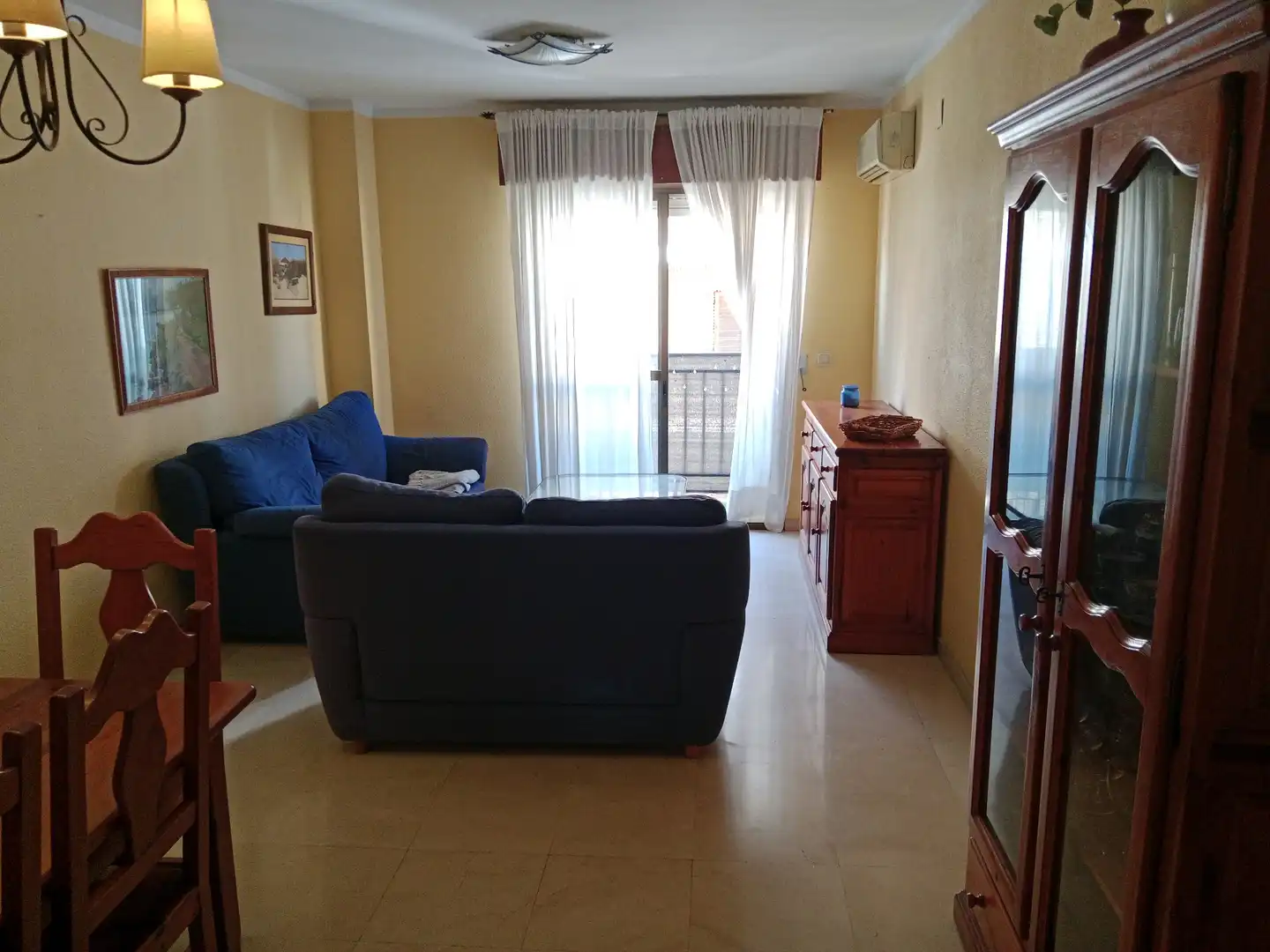 Sala de estar de Piso en venta en Huelva con Aire acondicionado, Amueblado y Horno