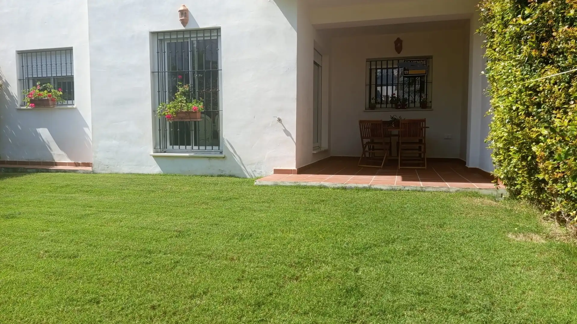 Garten von Wohnung zum Verkauf in Chipiona mit Heizung, Privatgarten und Terrasse