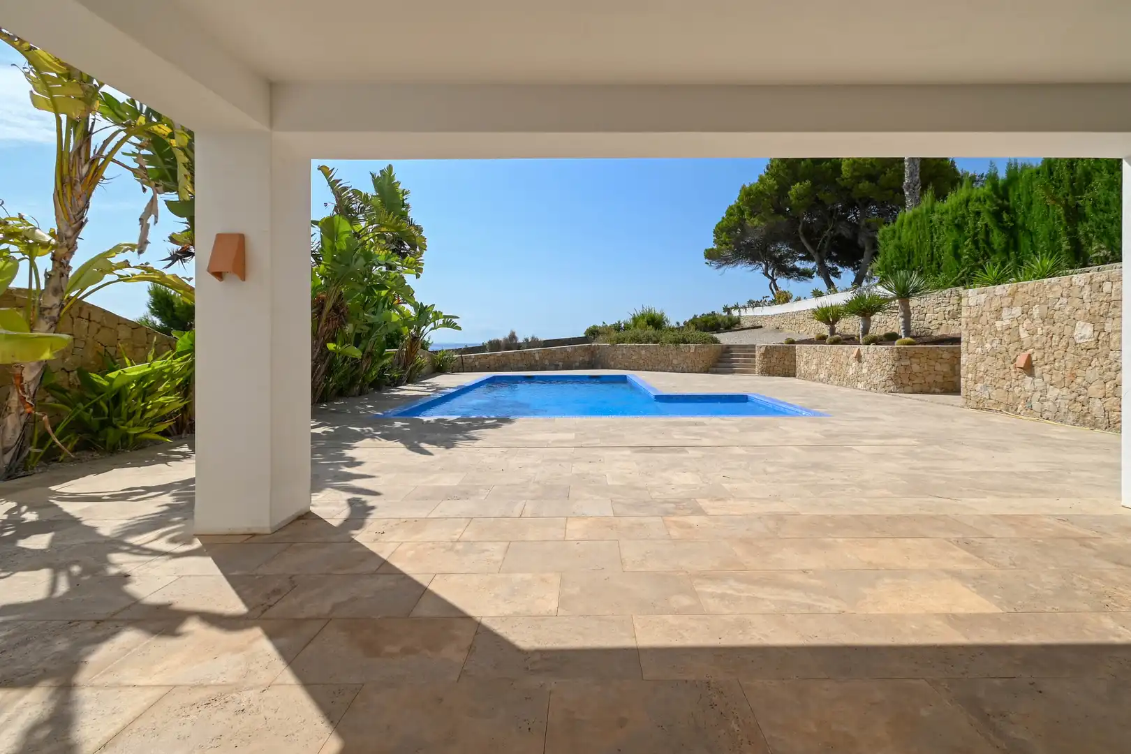 Swimming pool of Houses for sale in Moraira  with Private garden, Terrace and Swimming Pool