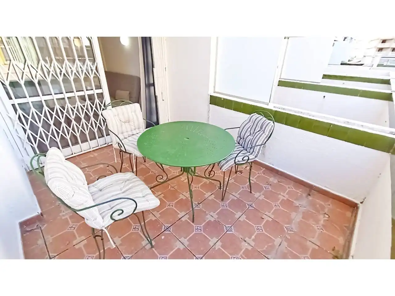 Terraza de Estudio en venta en Peñíscola / Peníscola con Terraza, Amueblado y Piscina comunitaria