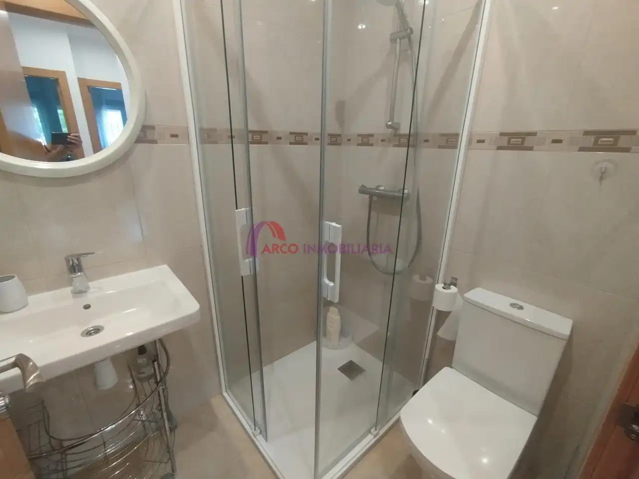 Bany de Casa o xalet de lloguer en Burgos amb Calefacció, Jardí privat i Moblat