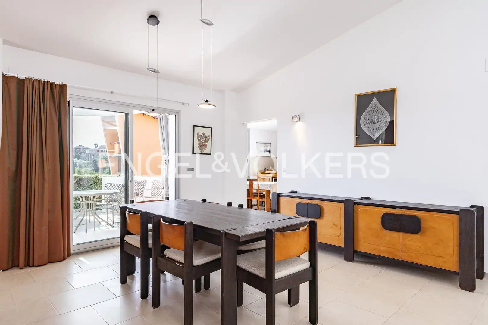 Comedor de Casa o chalet en venta en Sant Andreu de Llavaneres con Calefacción, Jardín privado y Parquet