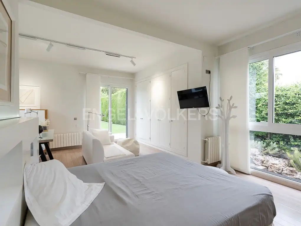 Bedroom of Houses for rent in Bétera  with Air Conditioner, Heating and Private garden
