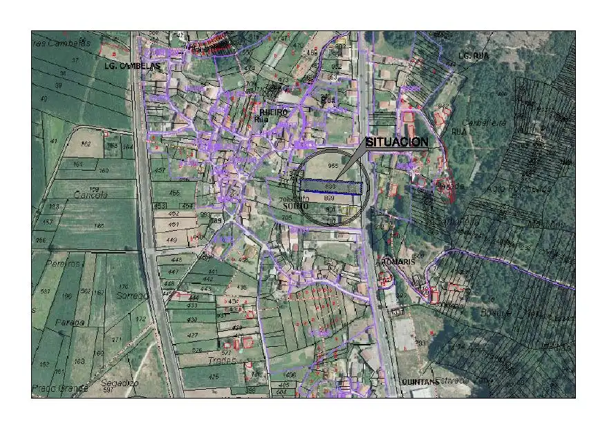 Wohnbaugrundstück zum Verkauf in Padrón, imagen 4
