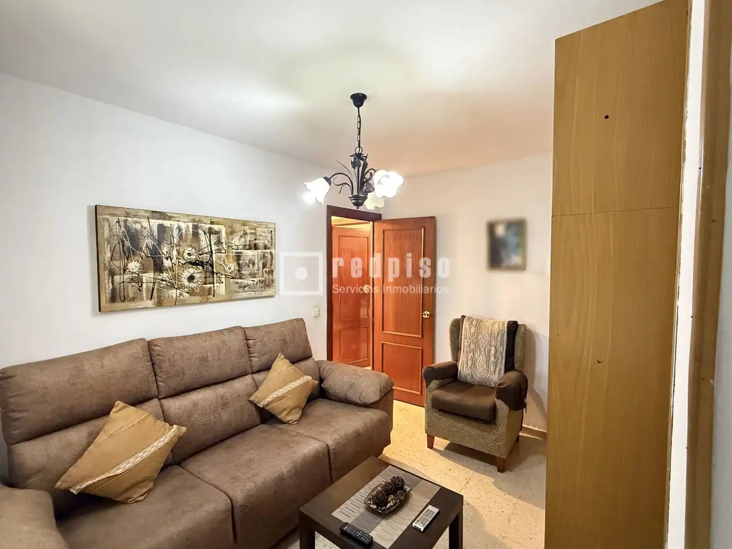 Sala d'estar de Pis en venda en Málaga amb Calefacció i Terrassa