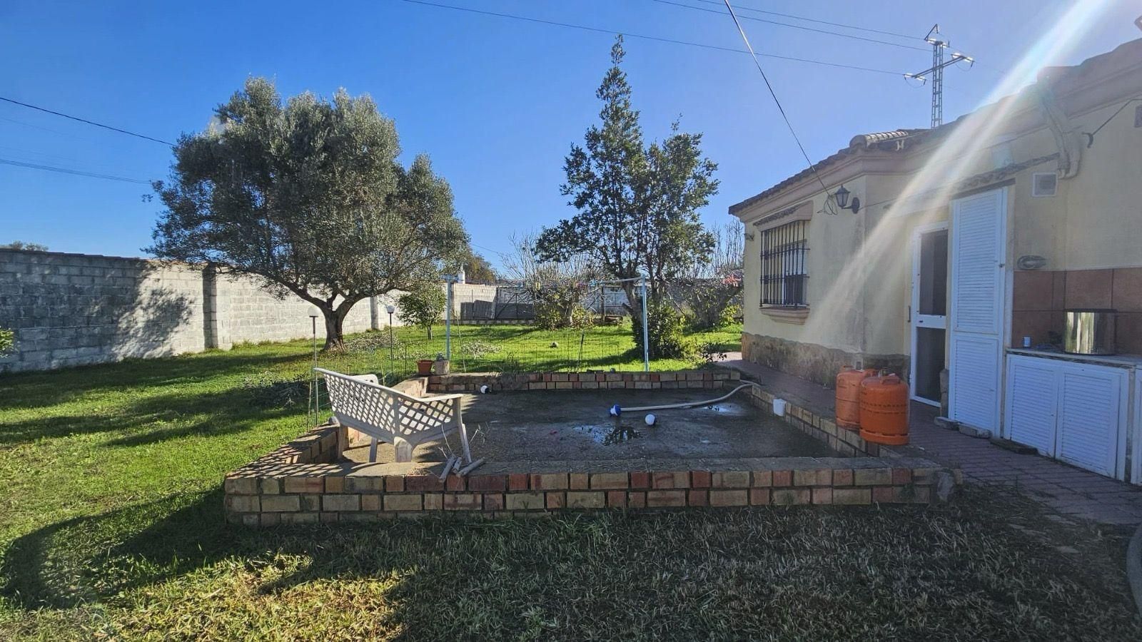 Jardín de Casa o chalet en venta en Chiclana de la Frontera con Aire acondicionado