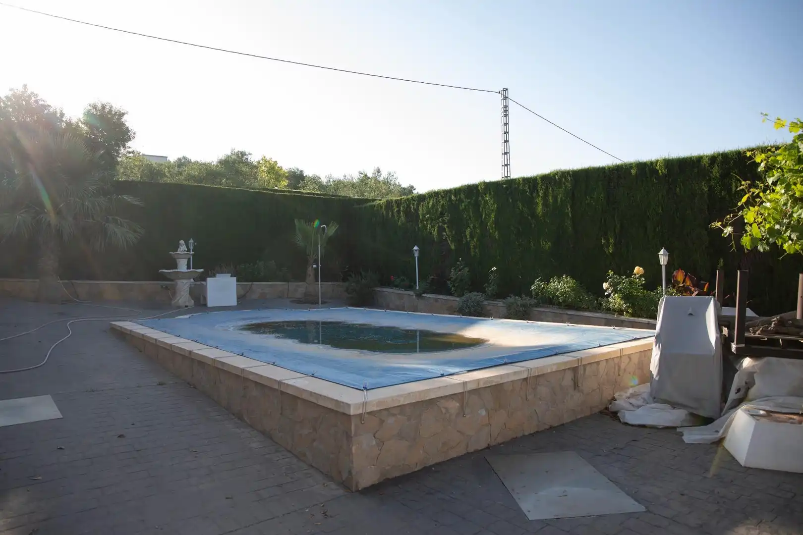 Piscina de Casa o xalet en venda en Almudaina amb Aire condicionat, Piscina i Moblat