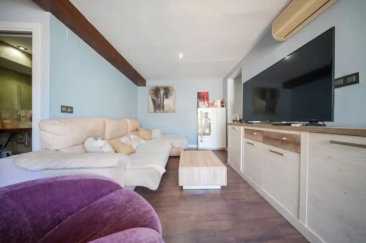 Living room of Duplexes for sale in Alcalá de Henares  with Air Conditioner, Heating and Terrace