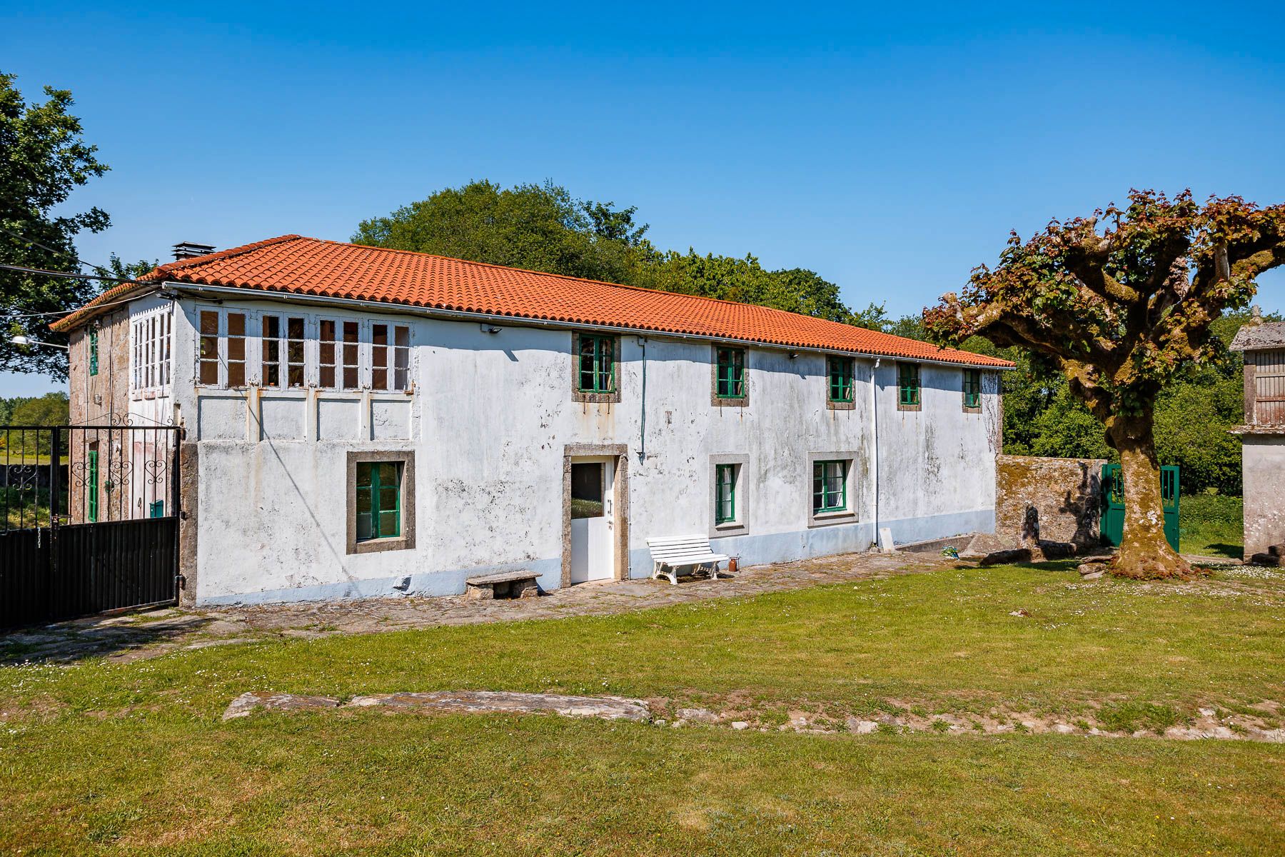 Vista exterior de Finca rústica en venta en Curtis con Amueblado