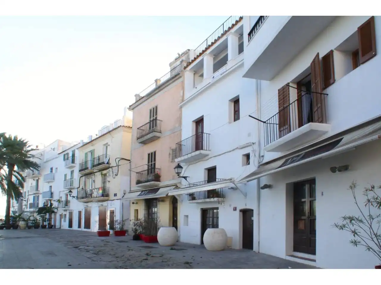 Außenansicht von Wohnung zum Verkauf in Eivissa mit Klimaanlage, Möbliert und Balkon
