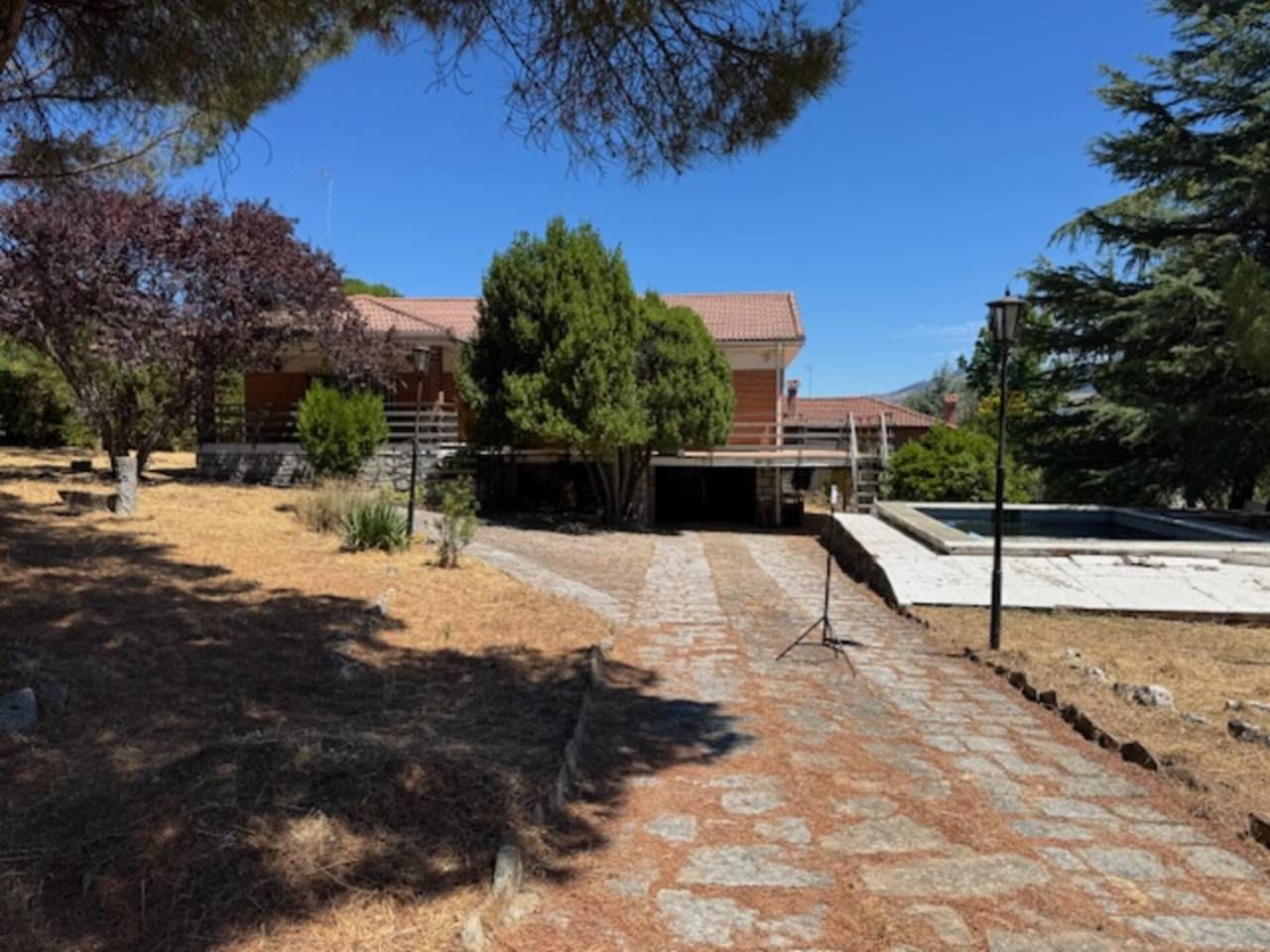 Exterior view of House or chalet for sale in Puentes Viejas  with Heating, Private garden and Terrace