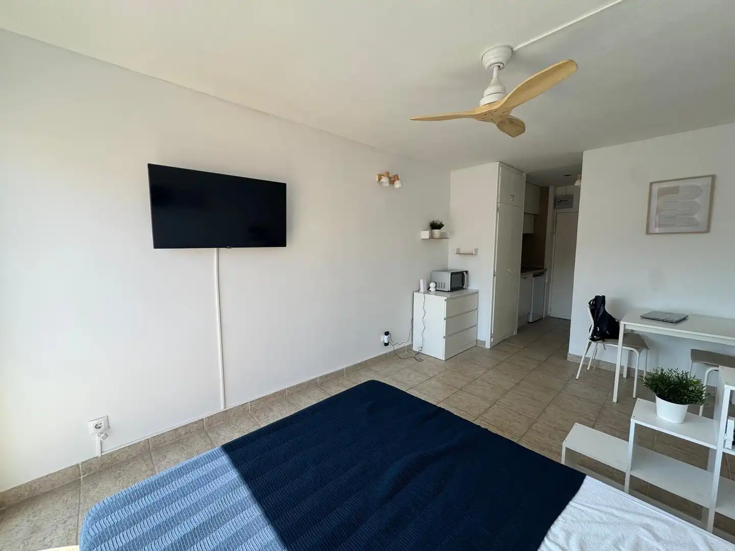 Schlafzimmer von Wohnung zum Verkauf in Roses mit Möbliert