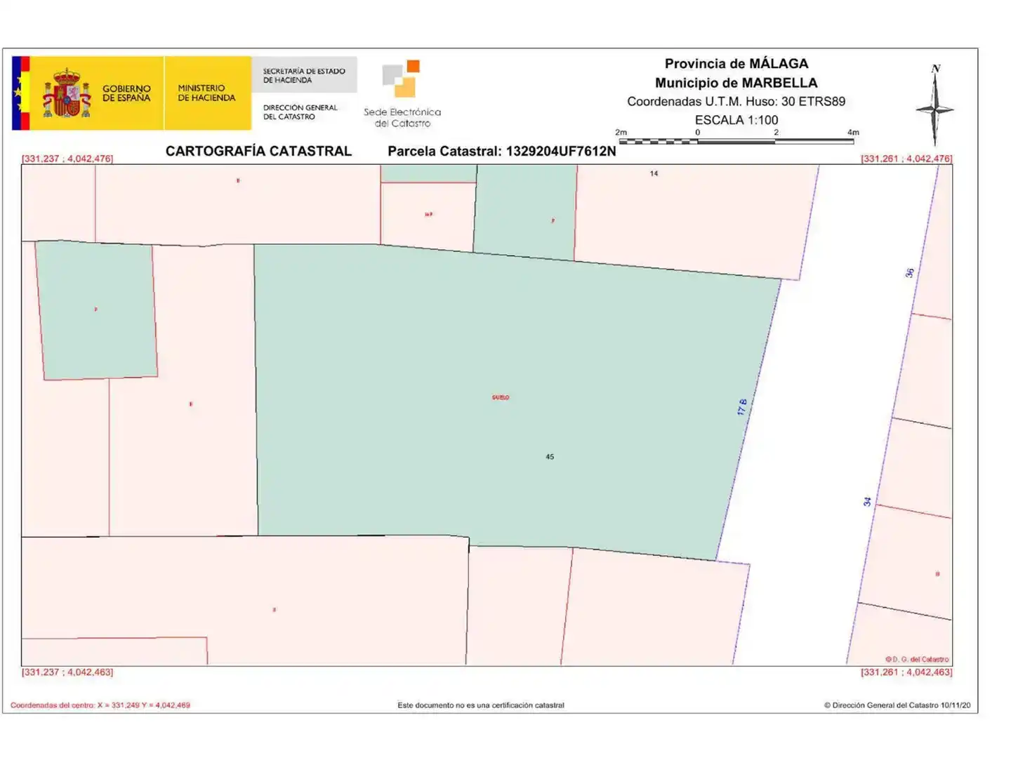 Terreno en venta en Marbella