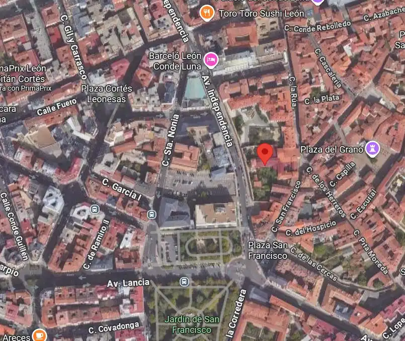Vista exterior de Apartamento en venta en León Capital  con Calefacción, Parquet y Amueblado