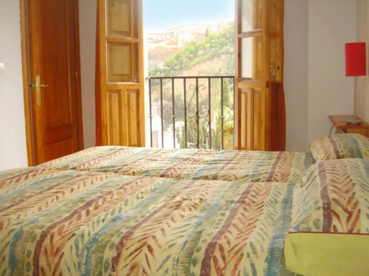 Bedroom of Attic for rent in Granada  with Heating and Furnished