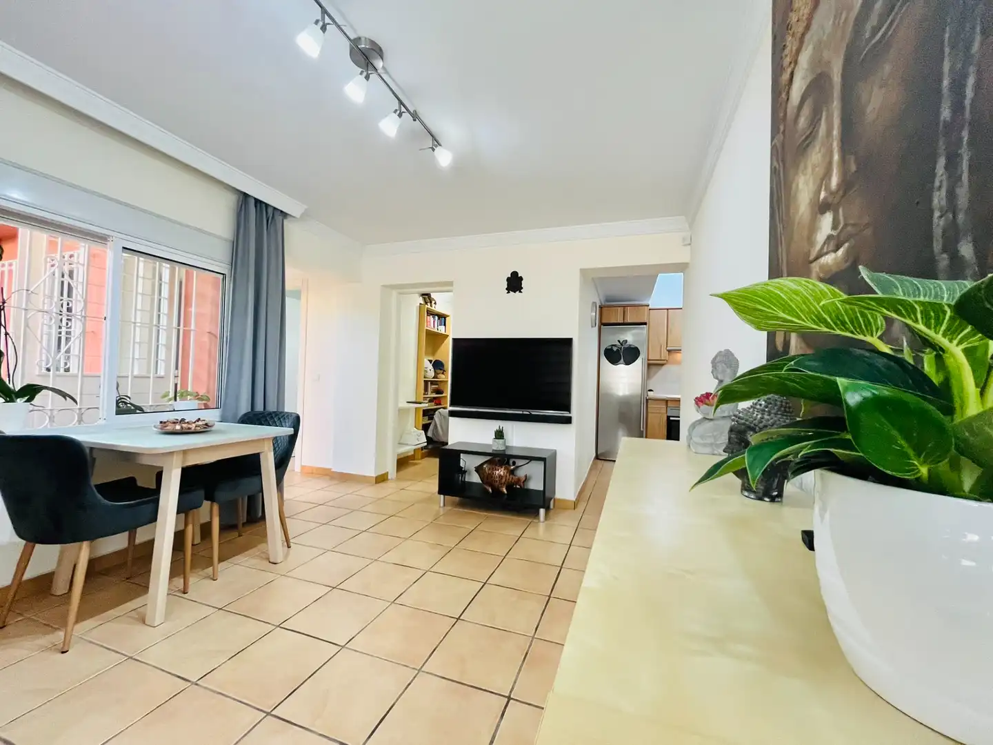 Sala de estar de Casa o chalet en venta en Fuengirola con Aire acondicionado, Jardín privado y Terraza