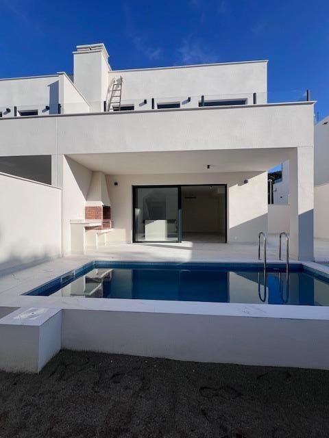 Swimming pool of Single-family semi-detached for sale in Cambrils  with Air Conditioner, Heating and Private garden