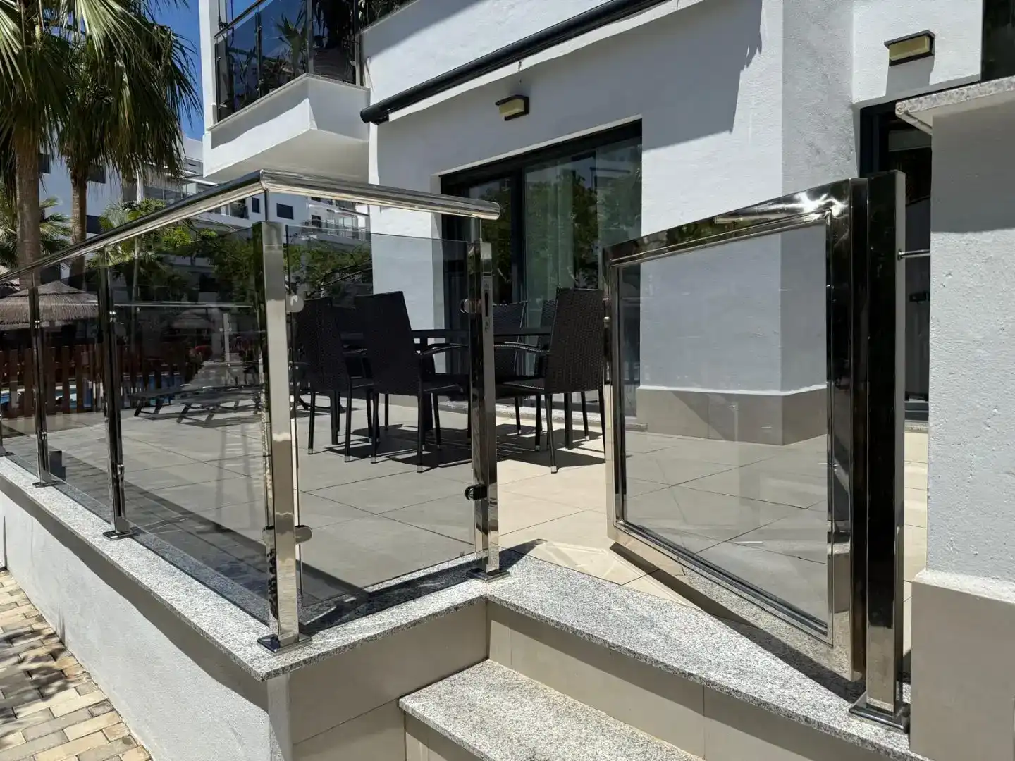 Terrasse von Wohnung zur Miete in Motril mit Klimaanlage, Schwimmbad und Balkon