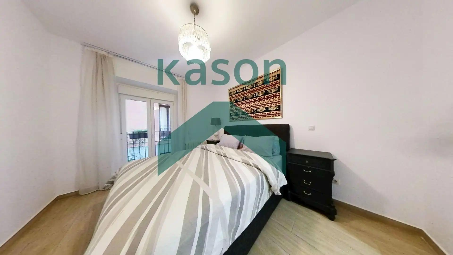 Bedroom of Flat for sale in Madrid  with Heating