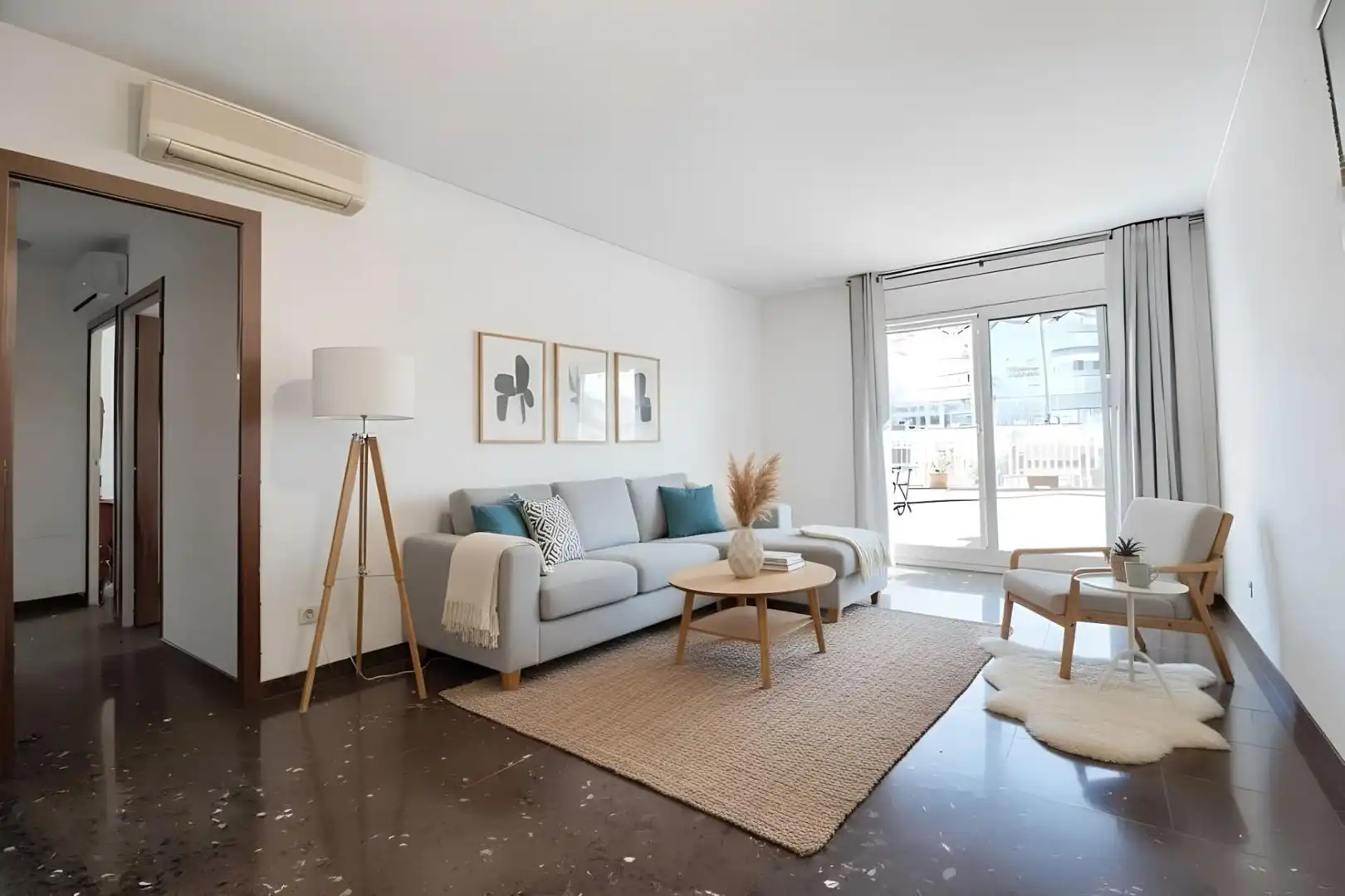 Sala de estar de Piso en venta en Cerdanyola del Vallès con Terraza