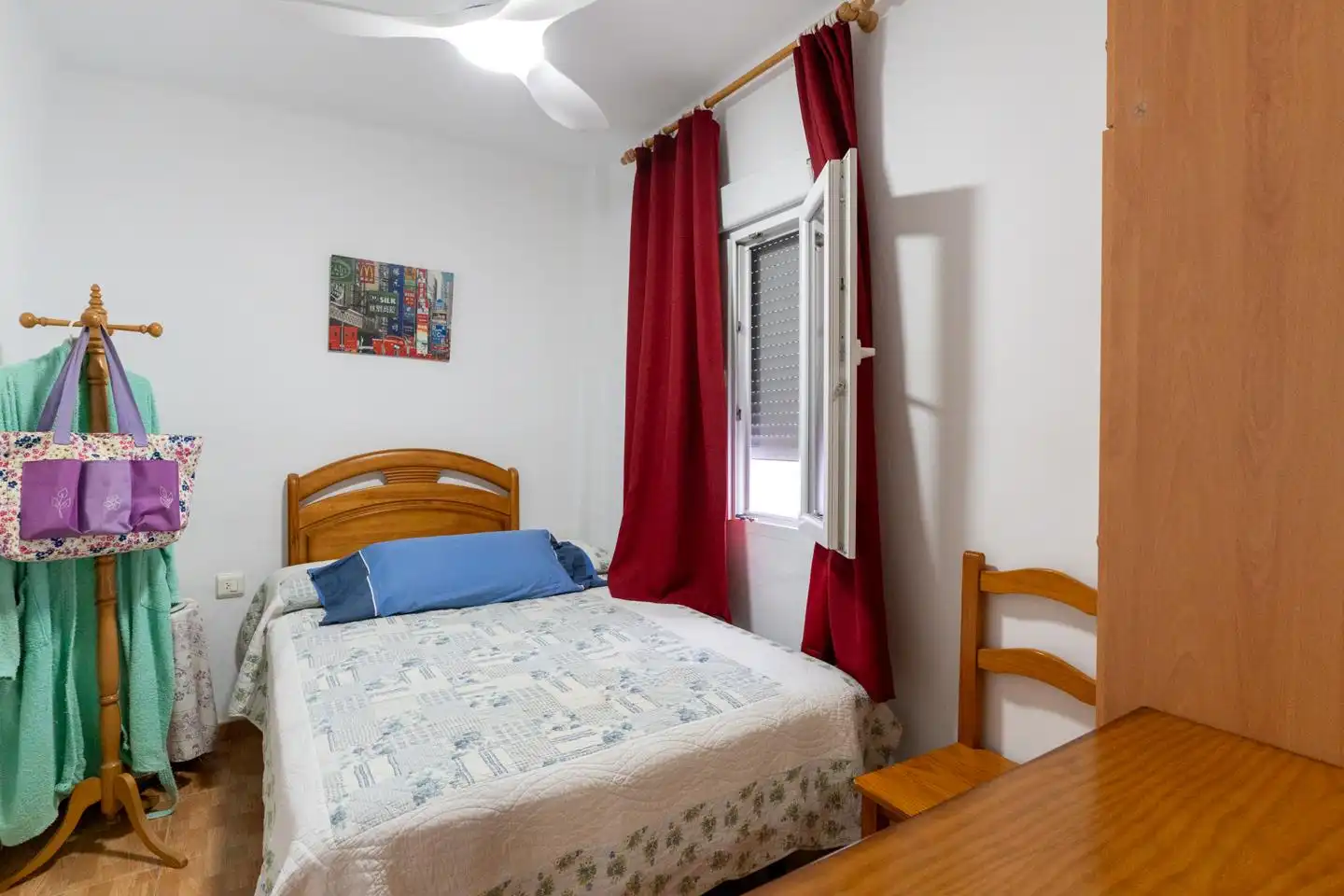 Schlafzimmer von Wohnungen zum Verkauf in Santa Pola mit Terrasse und Möbliert