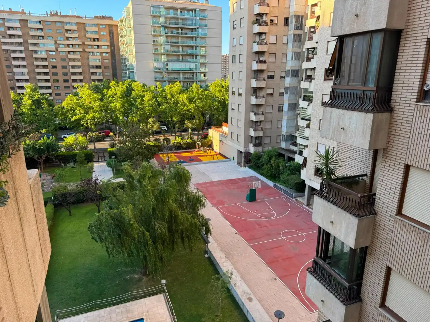 Vista exterior de Pis de lloguer en Zaragoza amb Aire condicionat, Calefacció i Terrassa