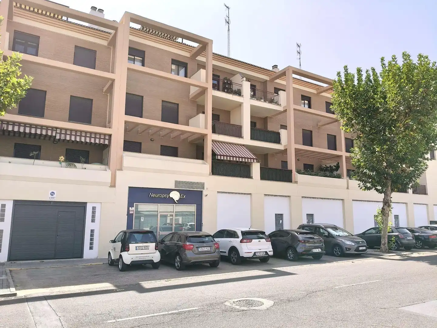 Vista exterior de Pis de lloguer en Badajoz amb Calefacció, Terrassa i Traster