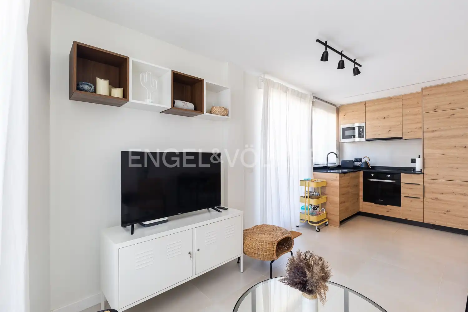 Living room of Flat for rent in Gandia  with Air Conditioner, Heating and Terrace