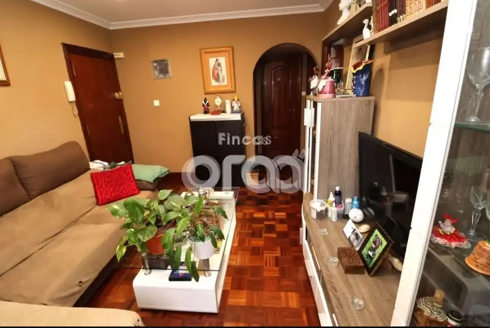 Sala de estar de Piso en venta en Santurtzi  con Amueblado