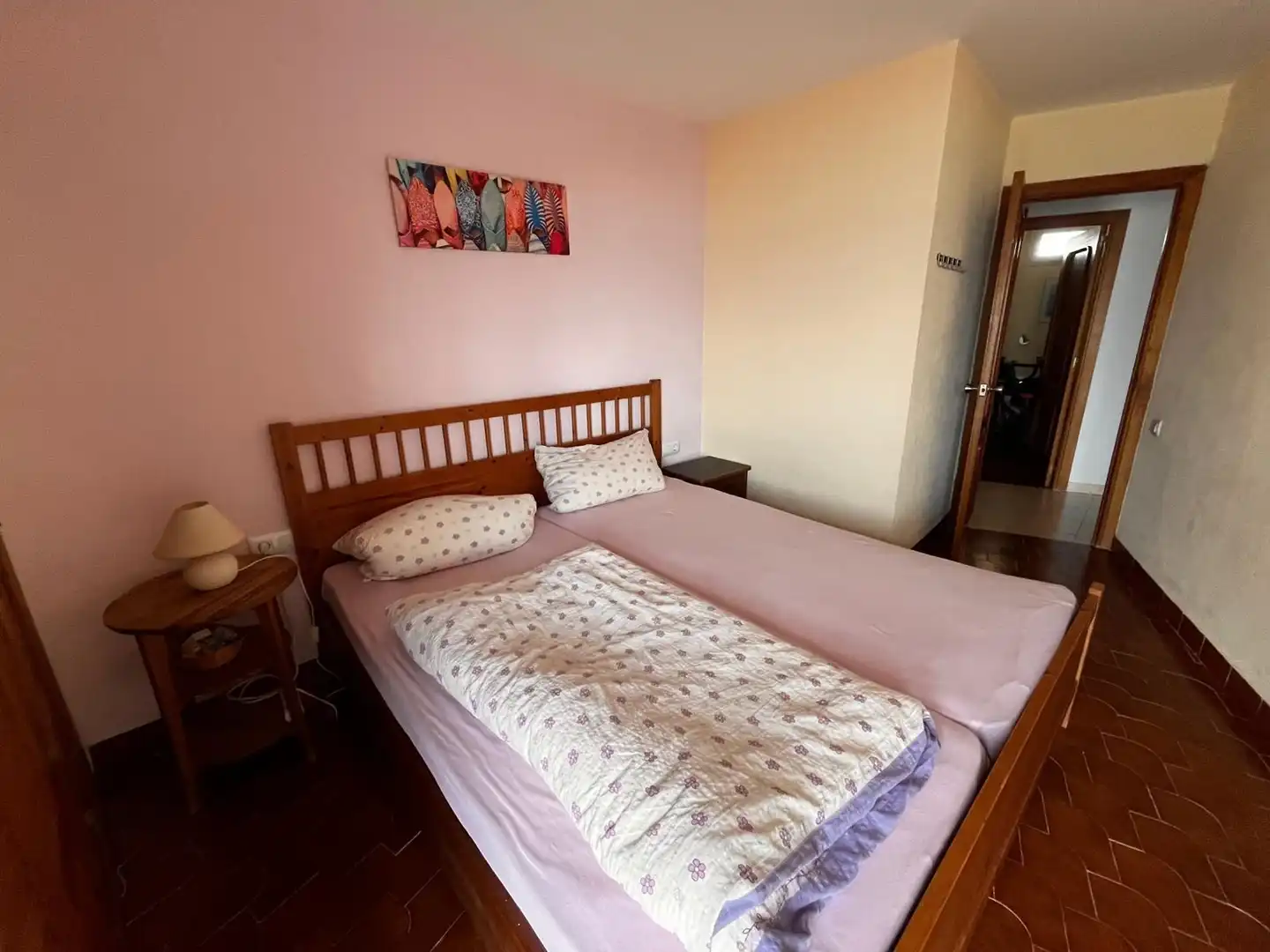 Bedroom of Flat for rent in  Palma de Mallorca  with Air Conditioner, Terrace and Furnished