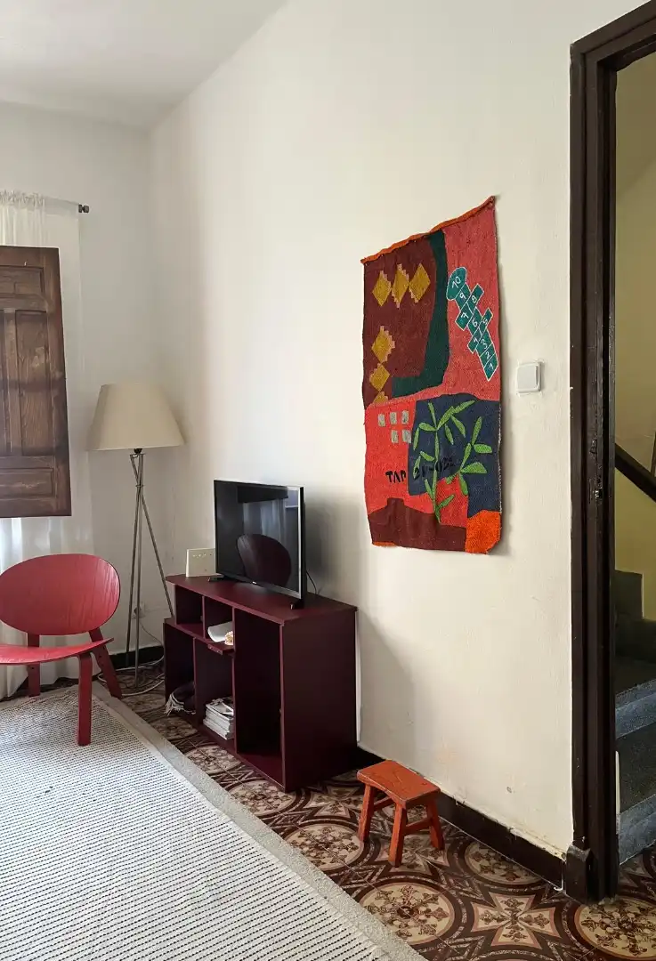 Sala d'estar de Casa o xalet en venda en Castrillón amb Calefacció, Jardí privat i Terrassa