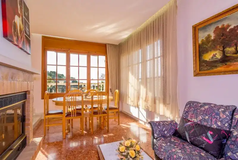 Sala de estar de Casa o chalet en venta en Lloret de Mar con Calefacción, Jardín privado y Piscina