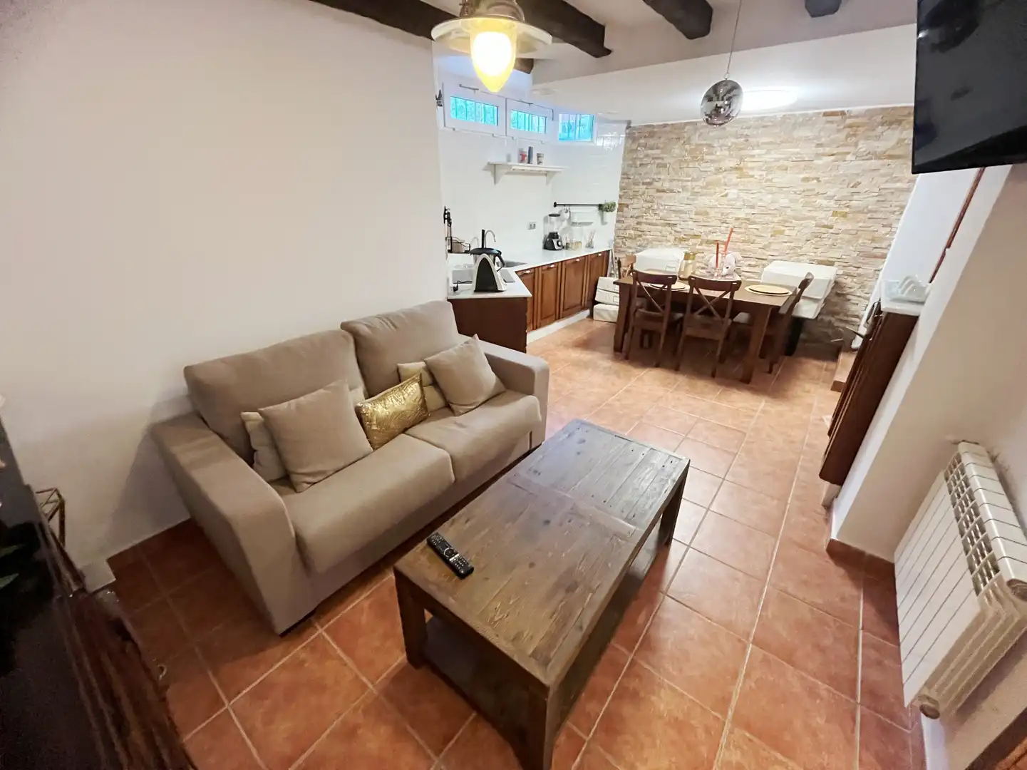 Sala d'estar de Casa o xalet en venda en Corvera de Asturias amb Calefacció, Parquet i Terrassa