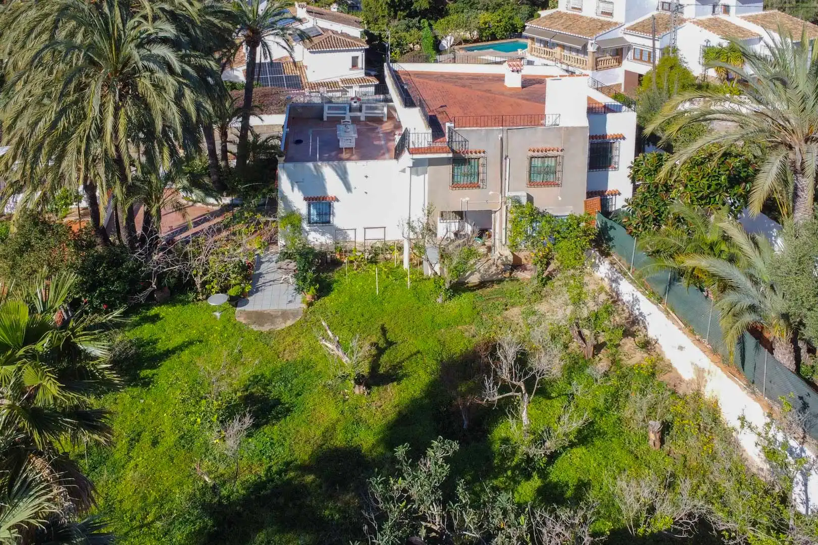 Garden of Houses for sale in Jávea / Xàbia  with Air Conditioner, Heating and Private garden