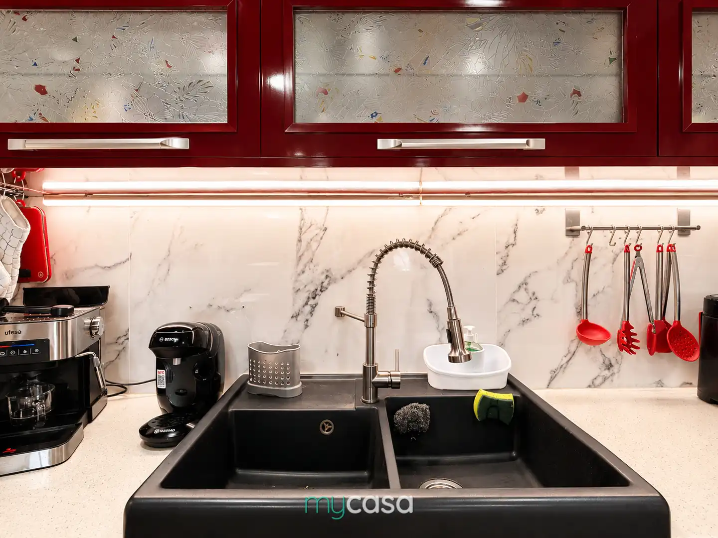 Cocina de Piso en venta en El Prat de Llobregat con Aire acondicionado, Calefacción y Parquet