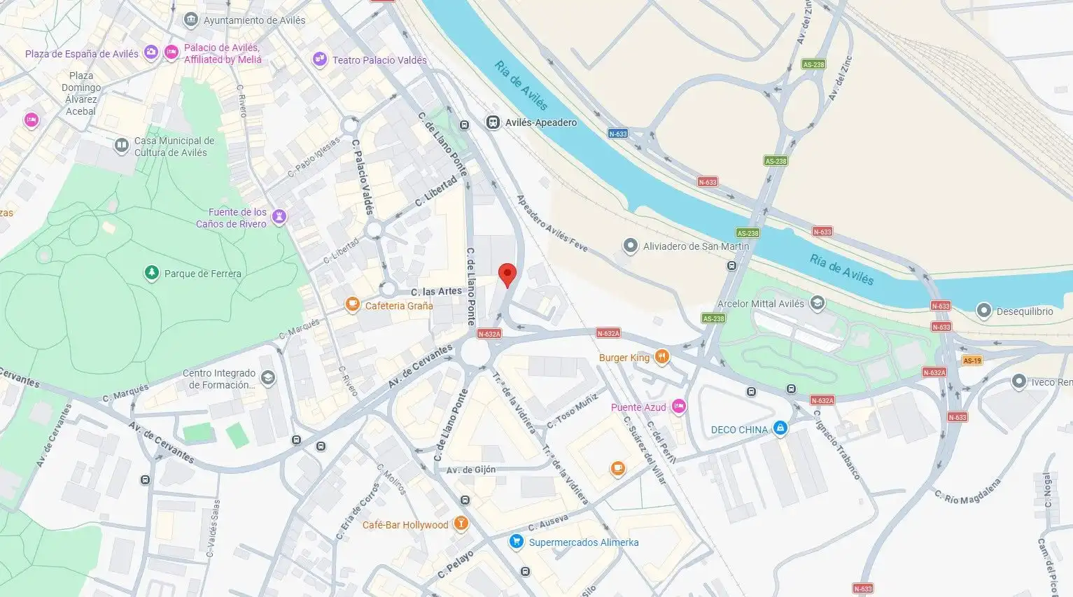 Vista exterior de Piso en venta en Avilés con Trastero