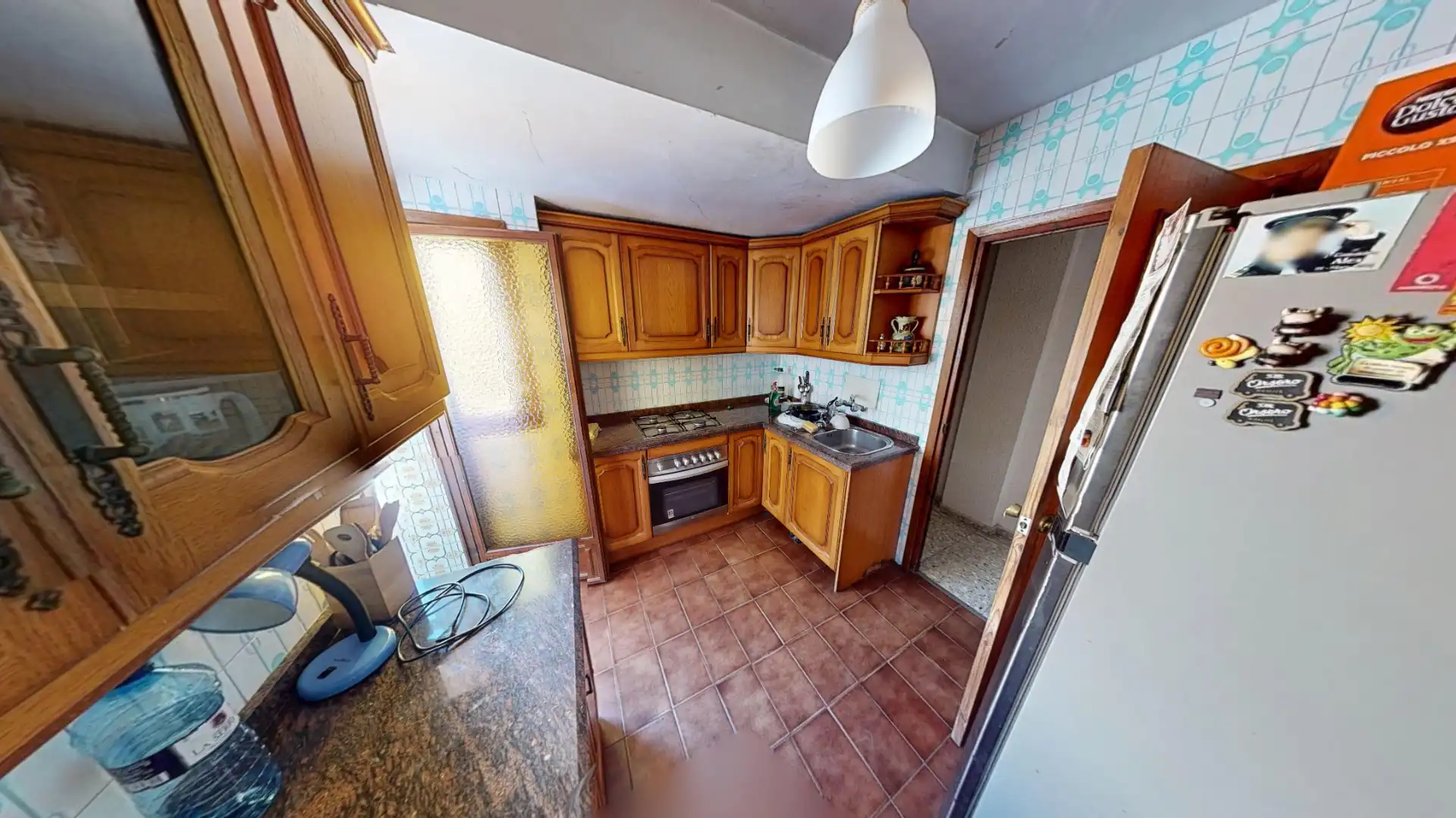 Küche von Wohnung zum Verkauf in Alicante / Alacant mit Möbliert und Balkon