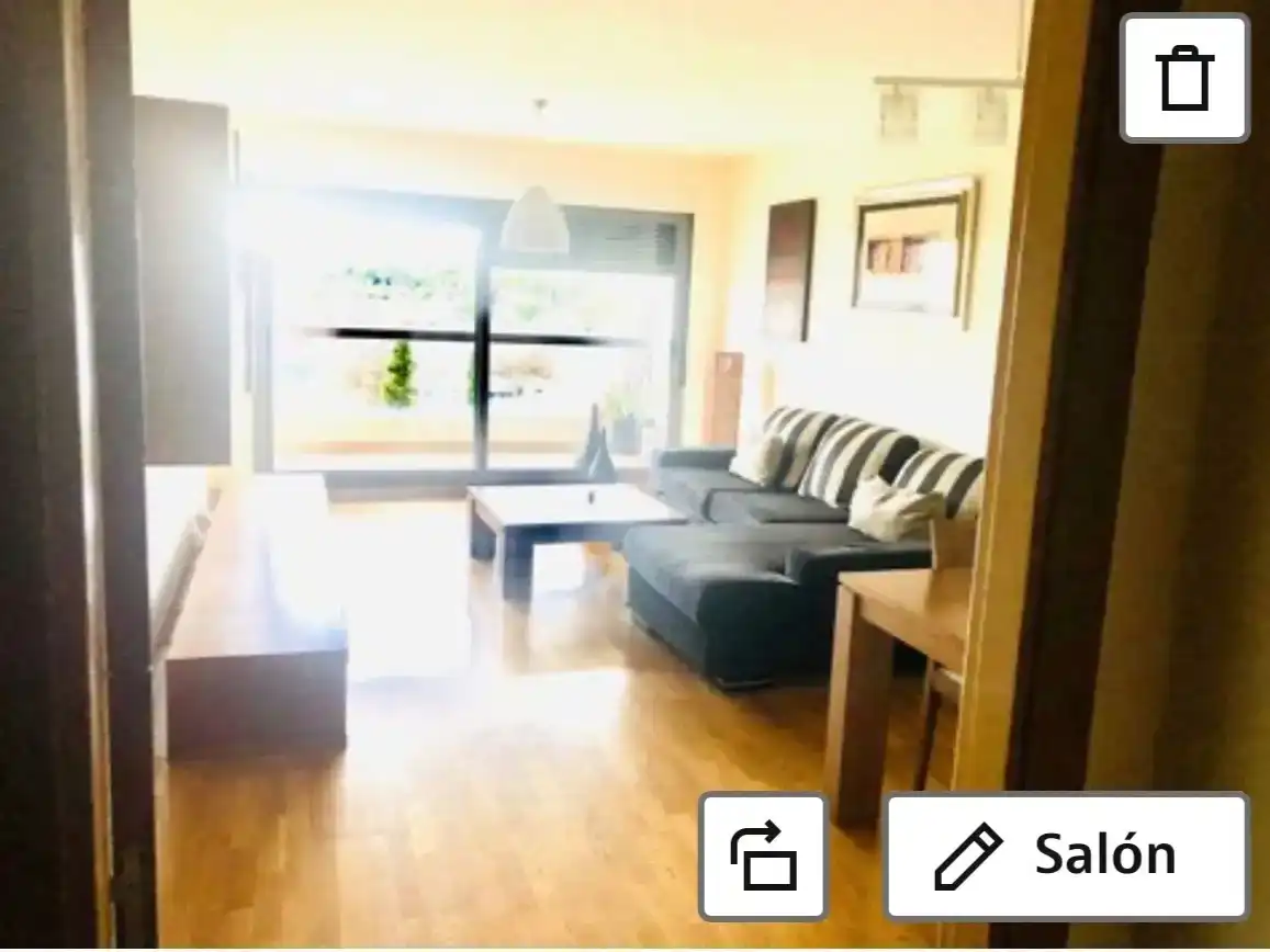 Wohnzimmer von Wohnung zur Miete in Boadilla del Monte mit Klimaanlage, Schwimmbad und Balkon