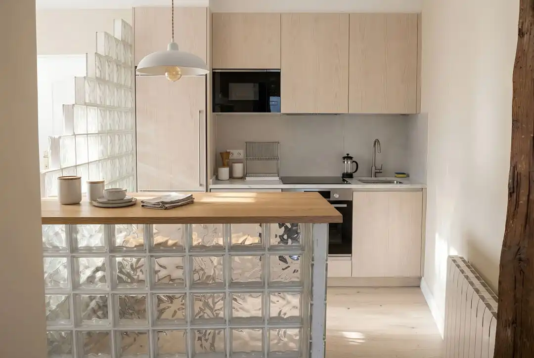 Kitchen of Flat for sale in Madrid  with Air Conditioner, Heating and Balcony