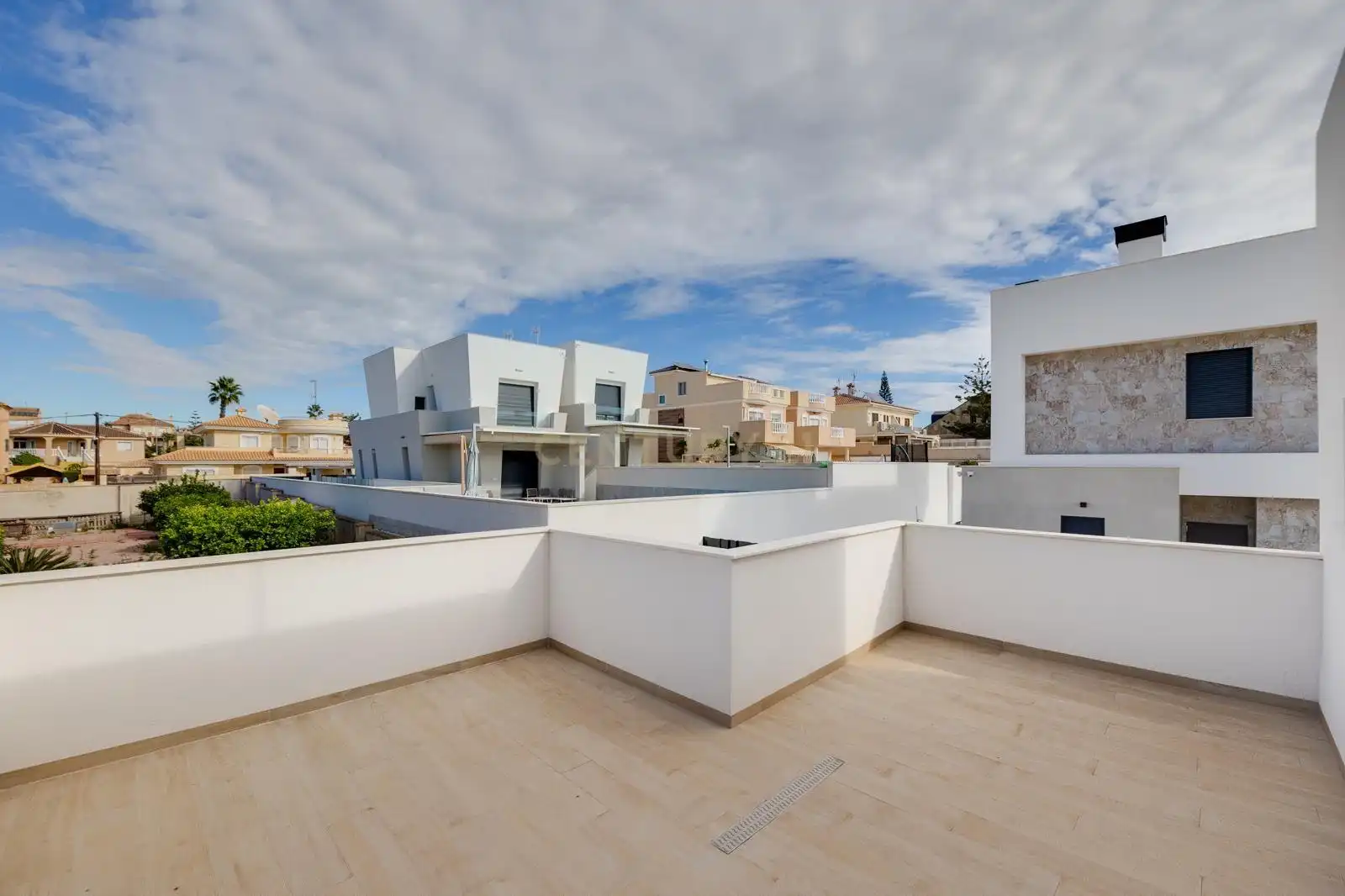Terraza de Casa o chalet en venta en Torrevieja con Aire acondicionado, Piscina y Domótica