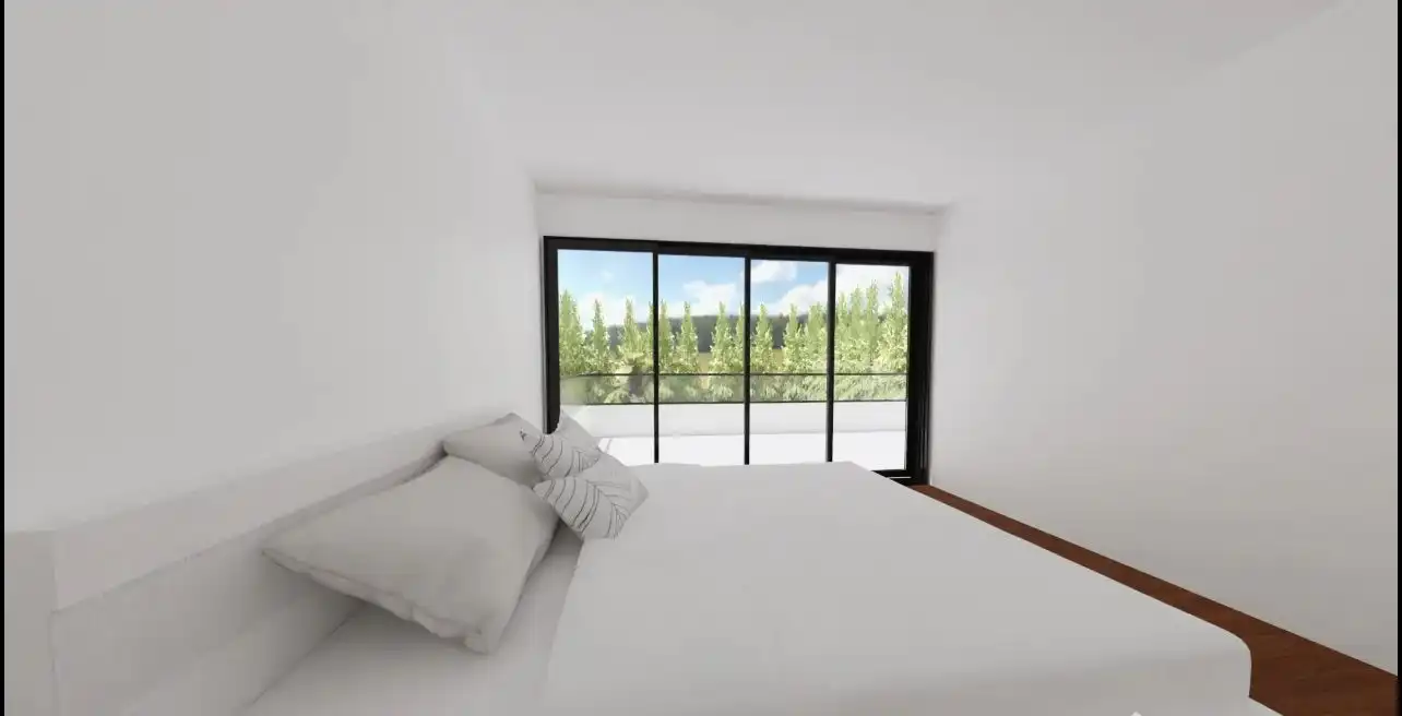 Schlafzimmer von Haus oder Chalet zum Verkauf in Sant Cugat del Vallès mit Klimaanlage, Heizung und Privatgarten
