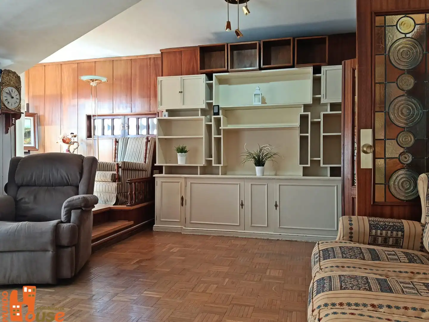 Living room of Flat for sale in Segovia  with Furnished