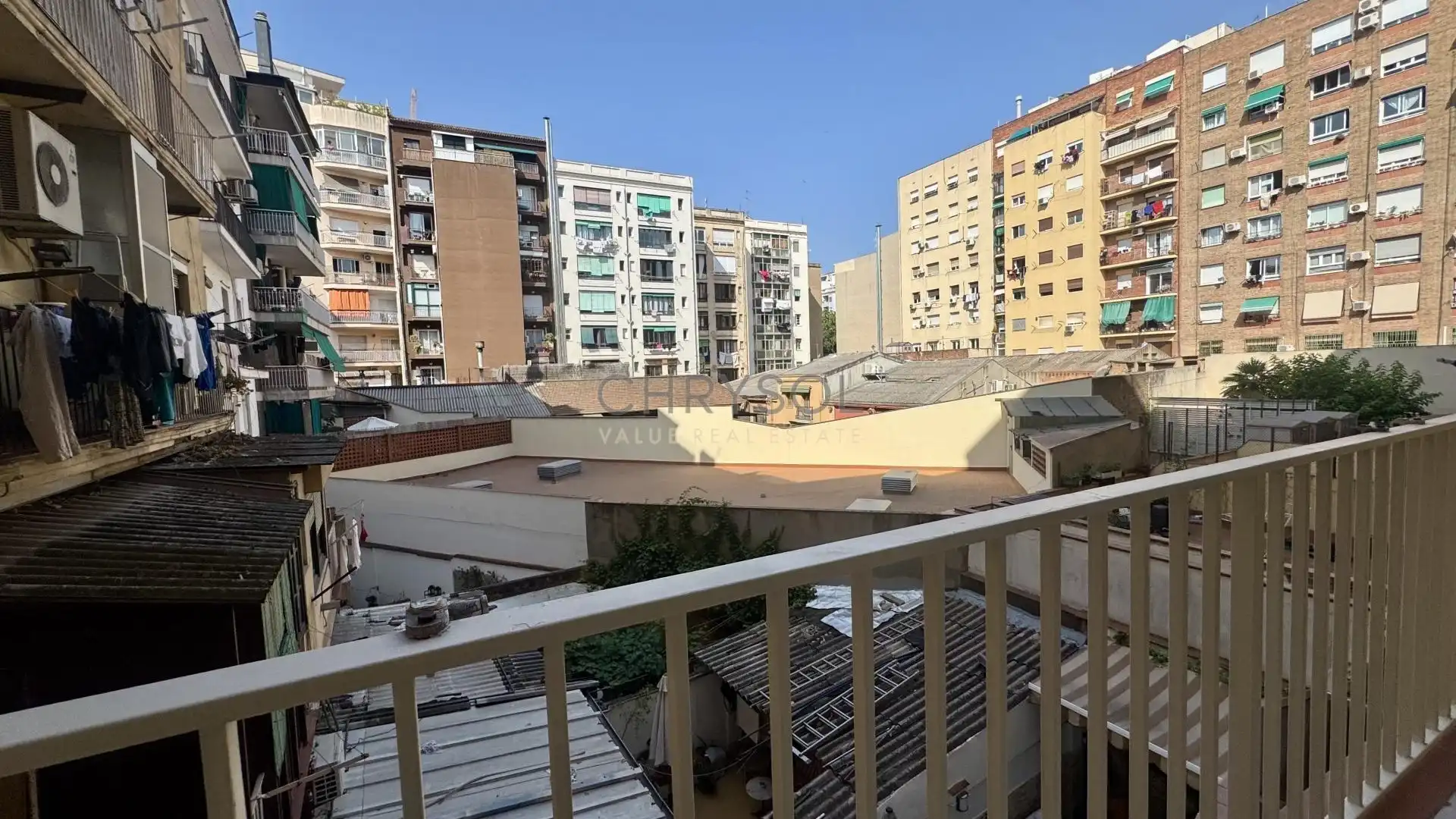 Bedroom of Flat for sale in  Barcelona Capital  with Air Conditioner, Parquet flooring and Balcony