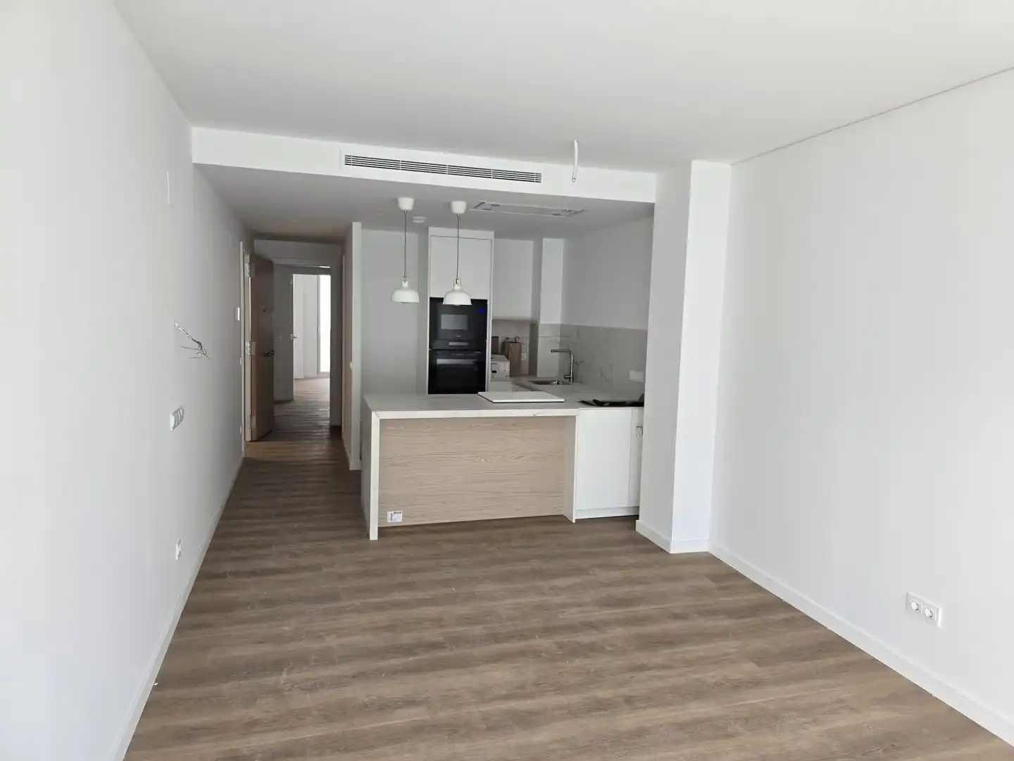 Kitchen of Flat for rent in Calella  with Air Conditioner, Heating and Oven