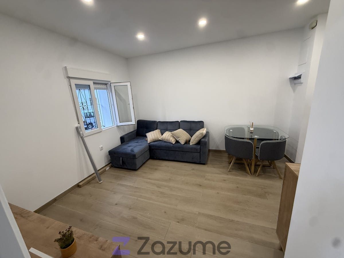 Living room of Flat to rent in Alicante / Alacant  with Heating, Terrace and Furnished