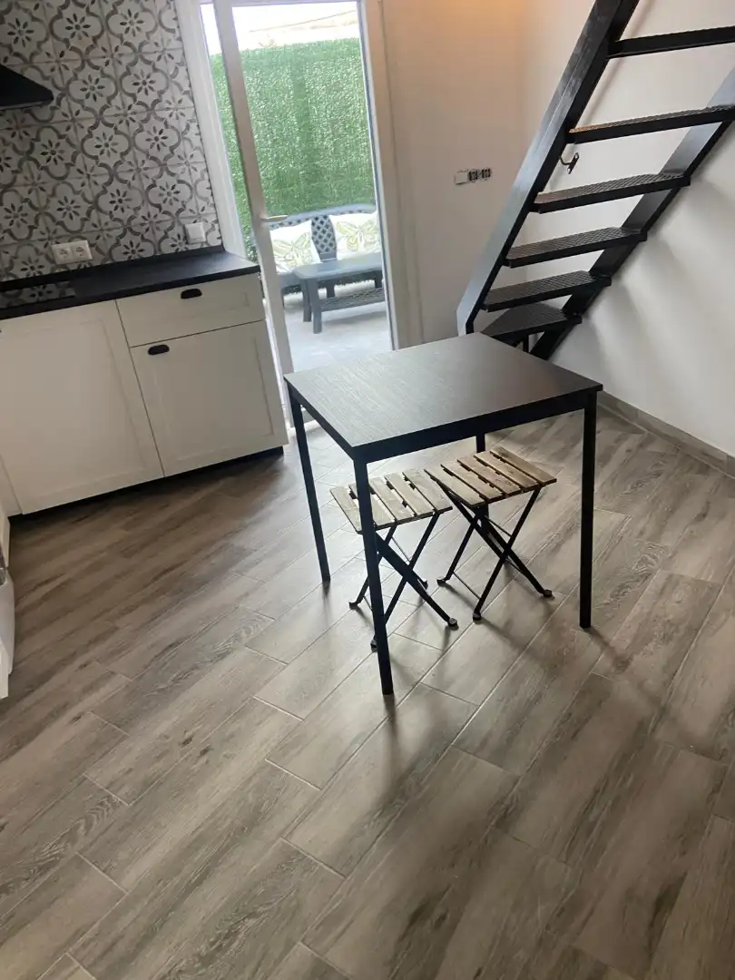 Balcony of Apartments for rent in Colmenar  with Air Conditioner, Furnished and Washing machine