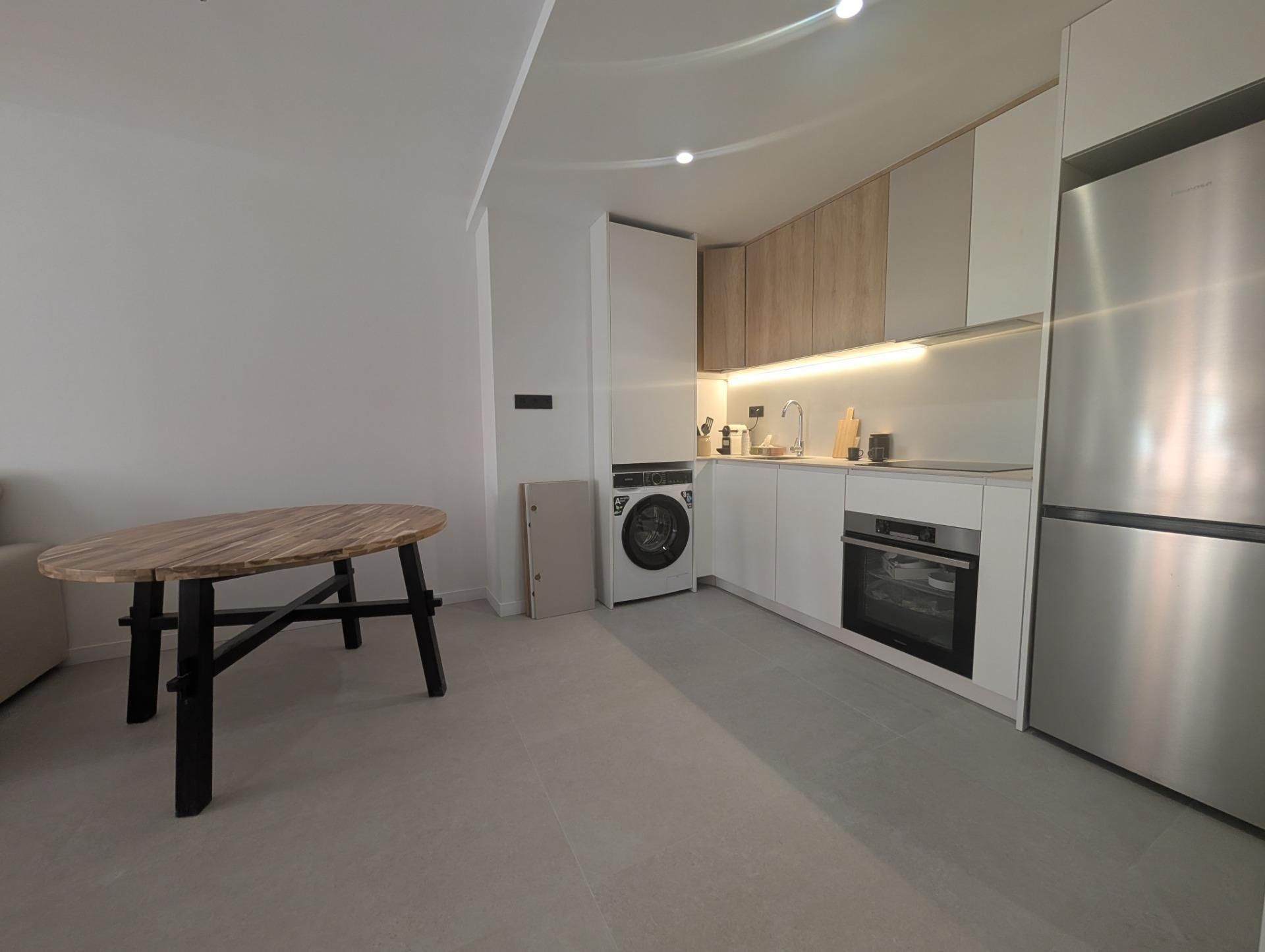 Kitchen of Flat for sale in Castalla  with Heating and Balcony