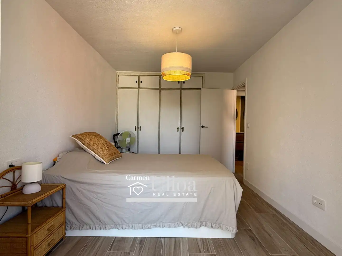 Dormitori de Apartament de lloguer en Alicante / Alacant amb Aire condicionat, Terrassa i Moblat