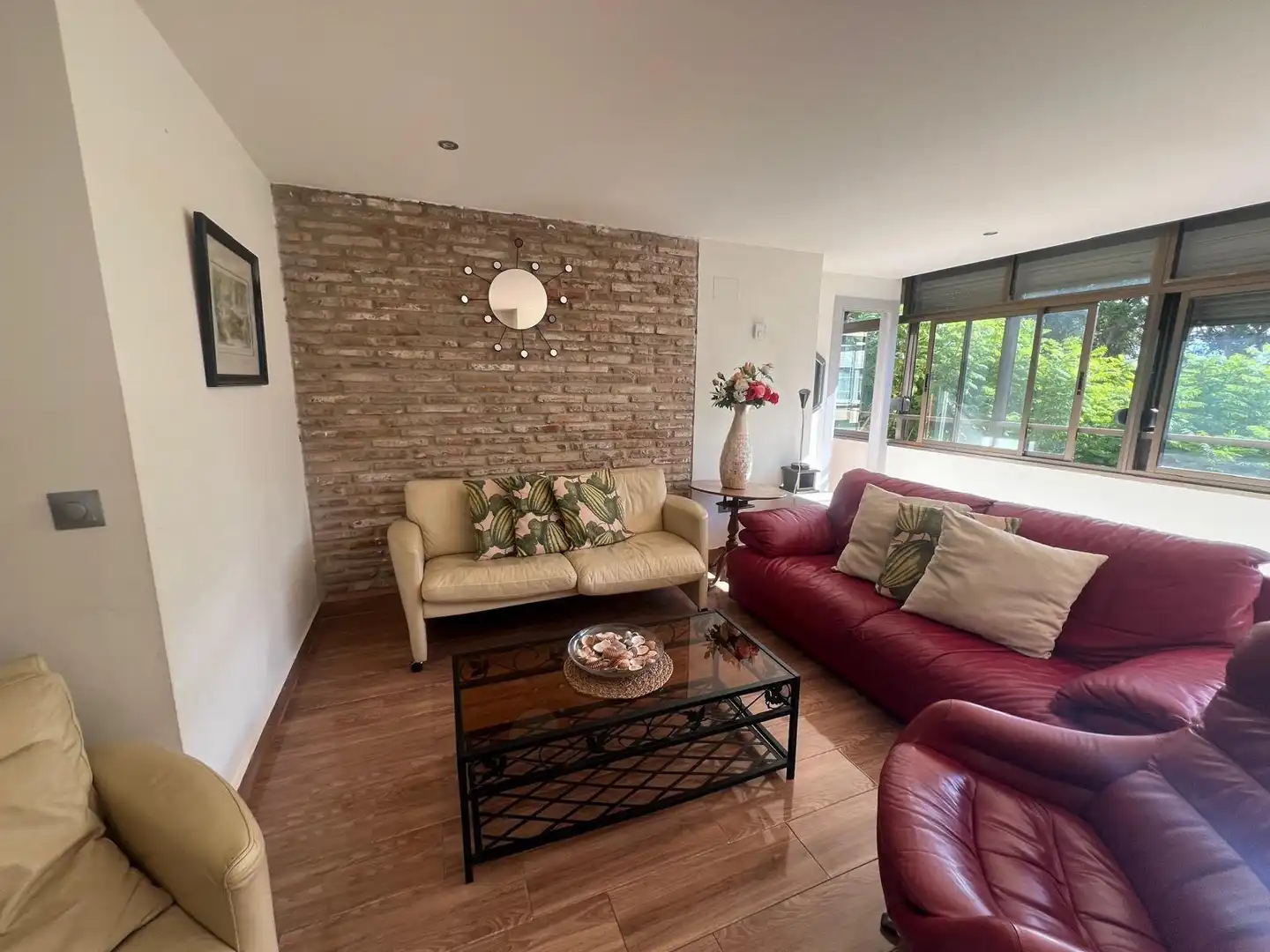 Wohnzimmer von Wohnung zum Verkauf in Torremolinos mit Klimaanlage und Gemeinschaftspool